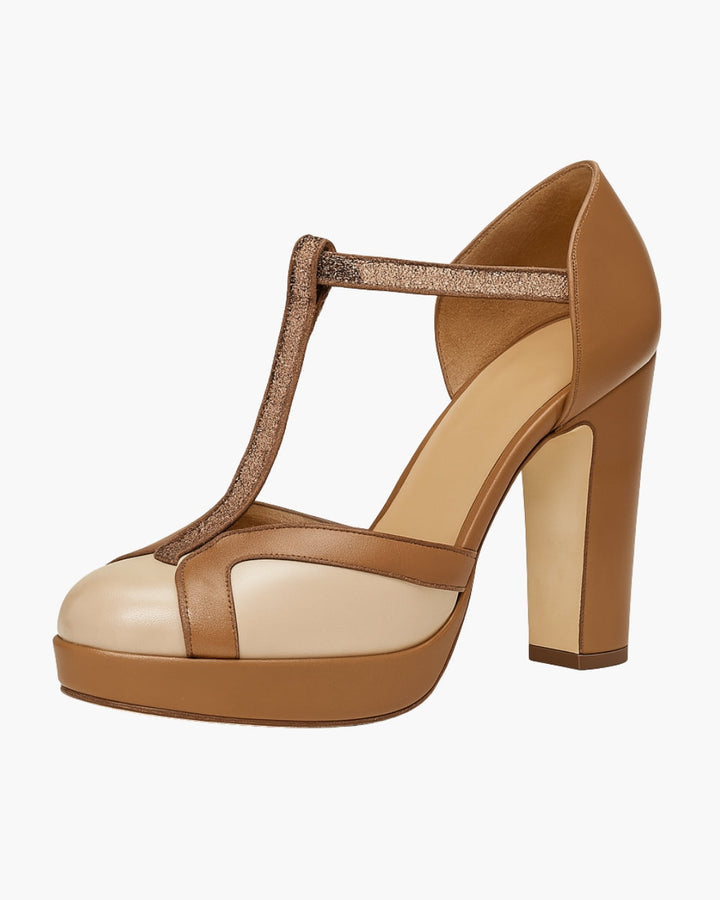 Doris | T-BAR PUMPS S PÁSKEM