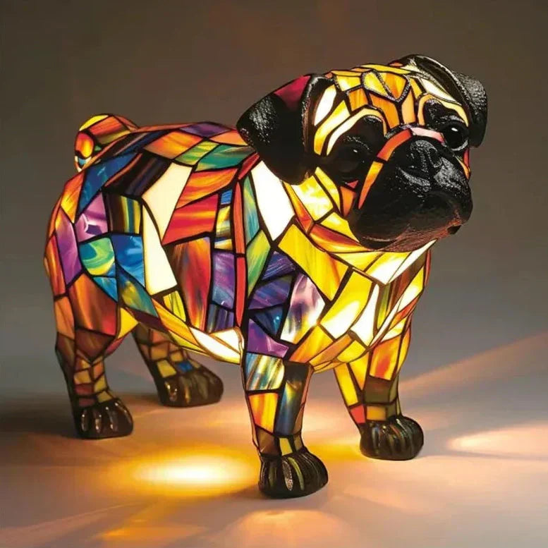 Mops | světelná lampa