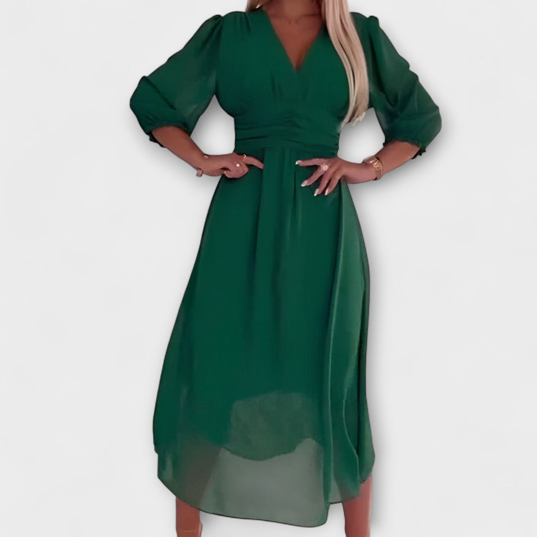 Marie – Stylové zavinovací šaty