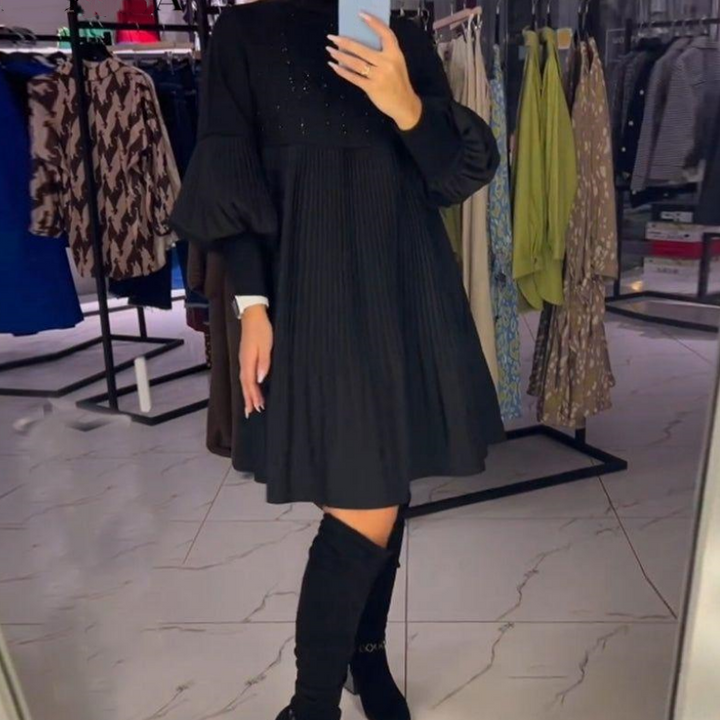PELAGIA | ELEGANTNÍ PLESOVÁ MIDI ŠATY
