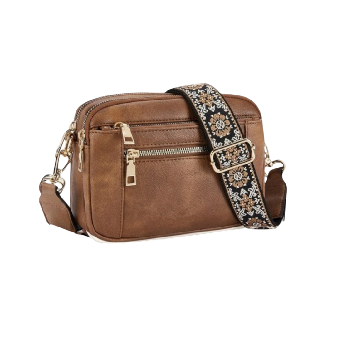 Slavka™ - Elegantní Kožená Kabelka