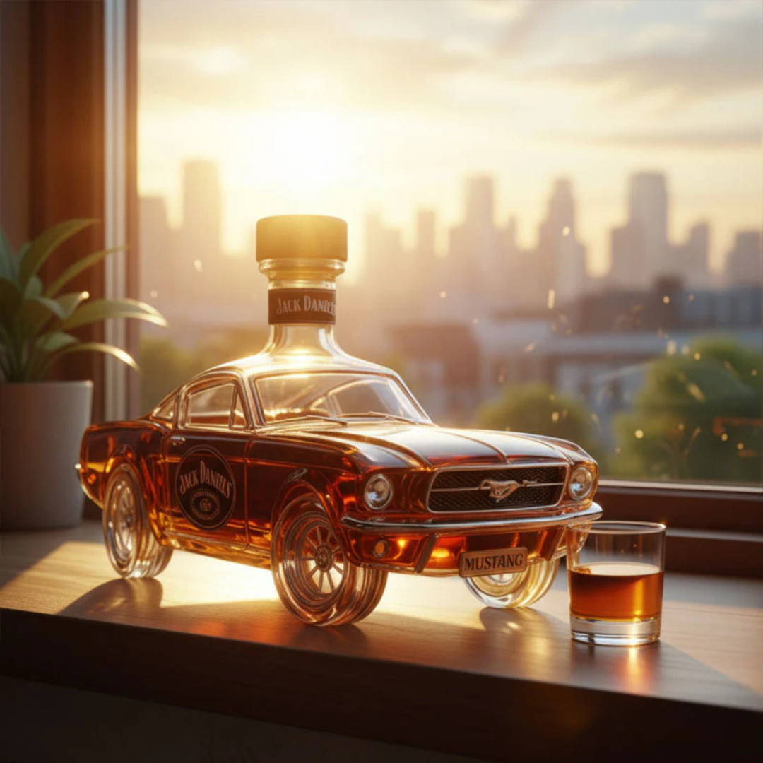 Mustang Whiskey Láhev
