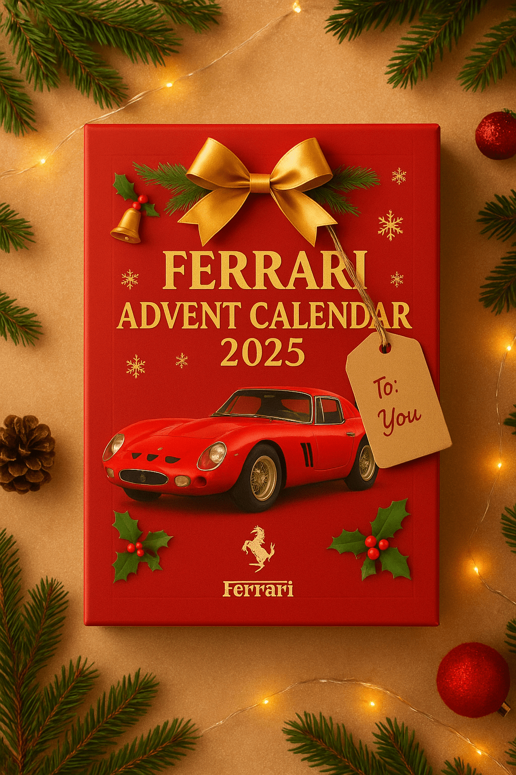 Adventní kalendář Ferrari F1 Racing Legends 2025 – Kolekcionářská edice