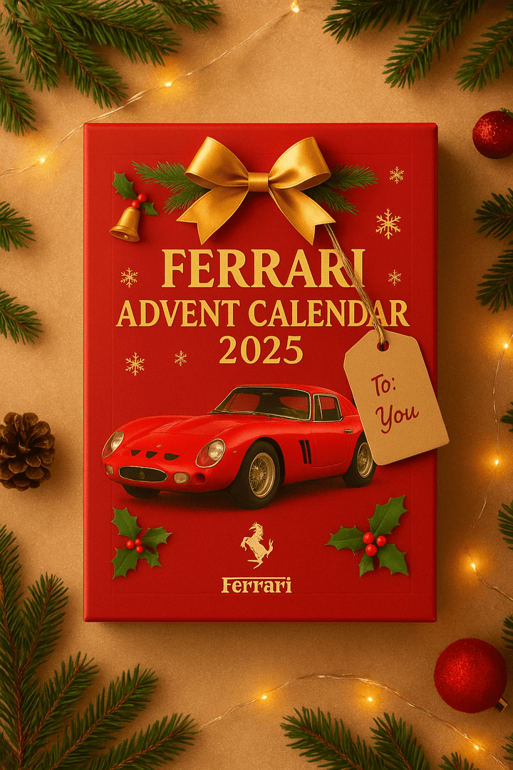 Adventní kalendář Ferrari F1 Racing Legends 2025 – Kolekcionářská edice