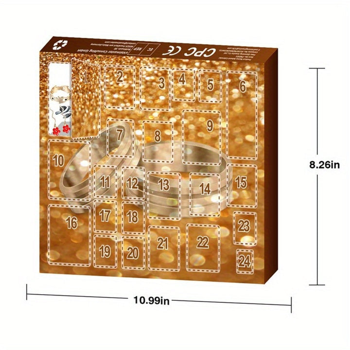 Adventní kalendář s vánočním šperkem 2025