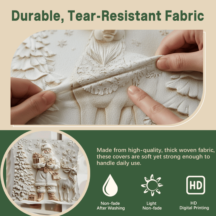 Vánoční polštářkový potah