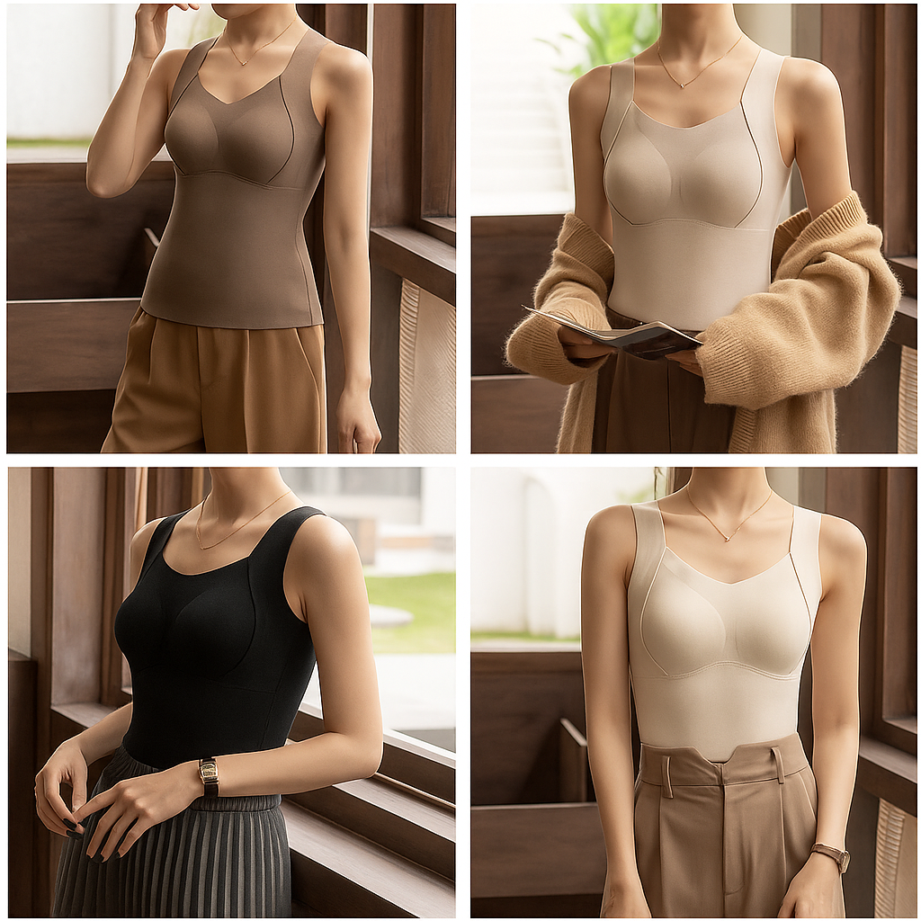 ThermiForm Warmtop s vestavěným podprsenkou