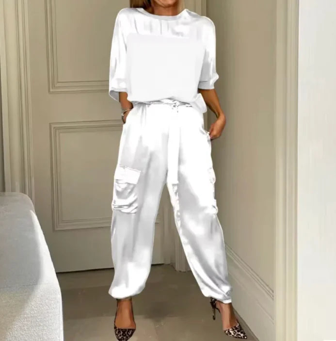 Amira - Saténový Luxusní Set Flow