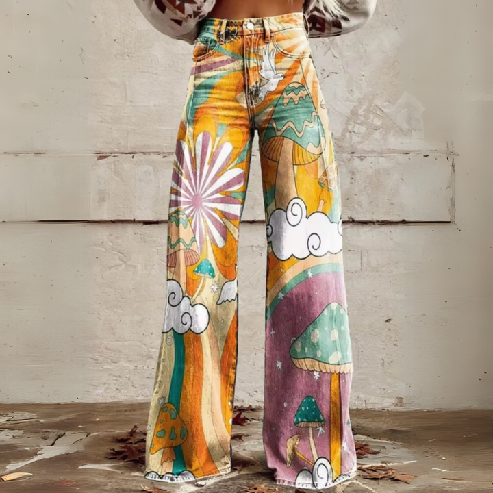 Olivia | Boho Vintage Kalhoty