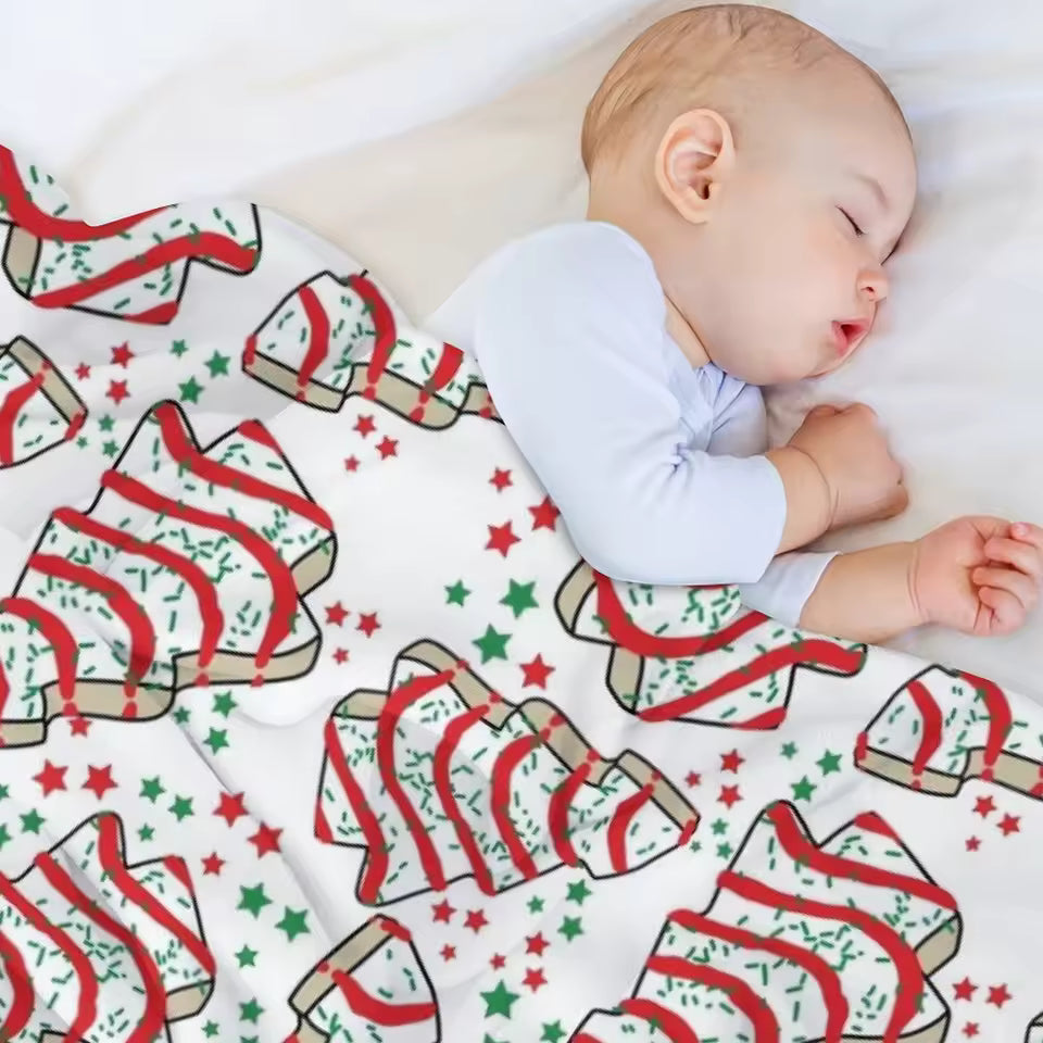 Vánoční výprodej - Vánoční flanelová deka