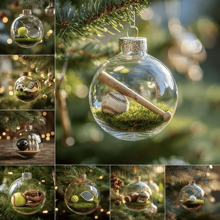 Vánoční dárek--Sportovní vánoční ozdoba